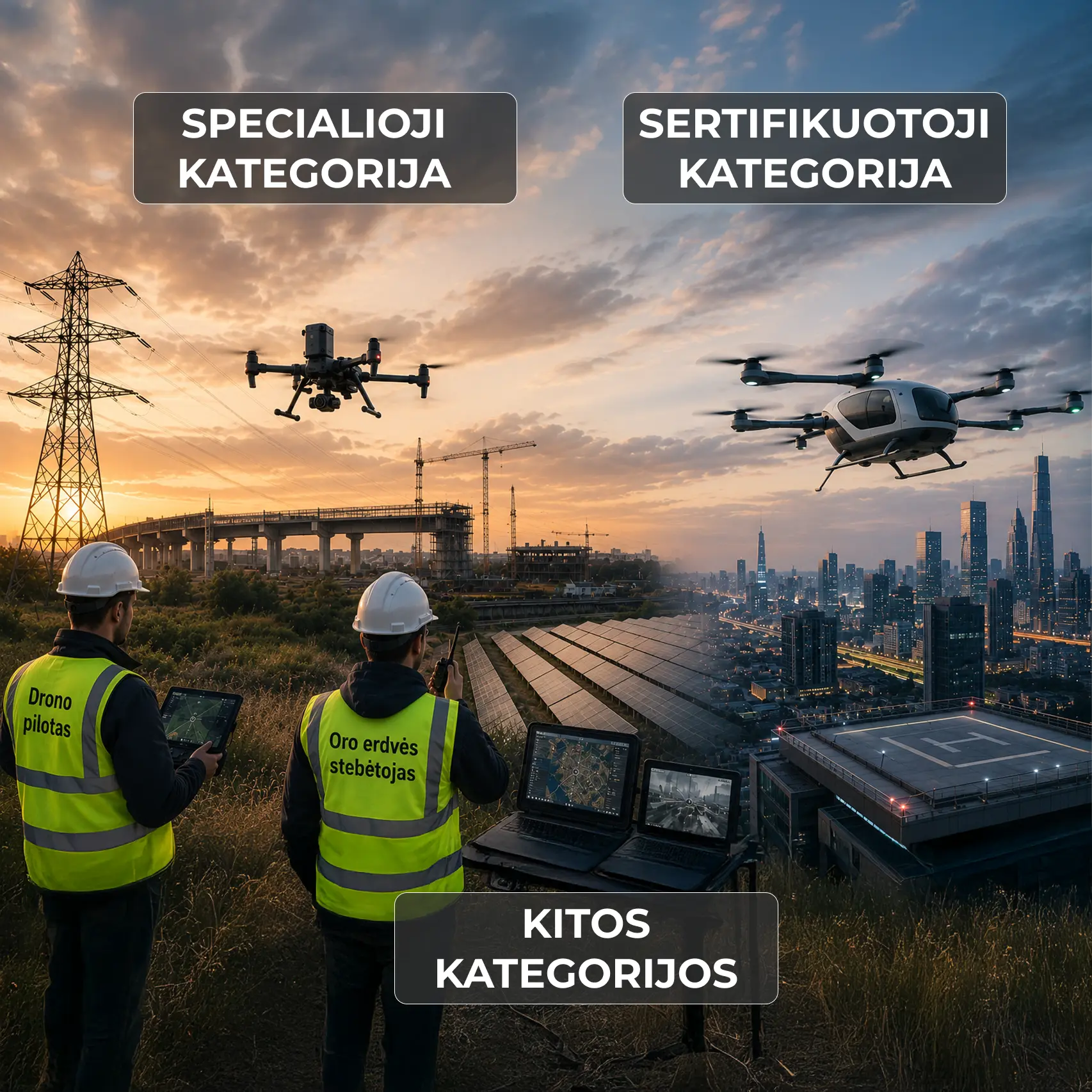 Skrydžių kategorijos: Kitos kategorijos