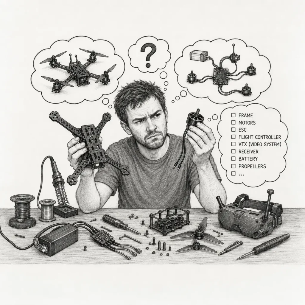FPV drone parts: What do you need to build an FPV drone?
