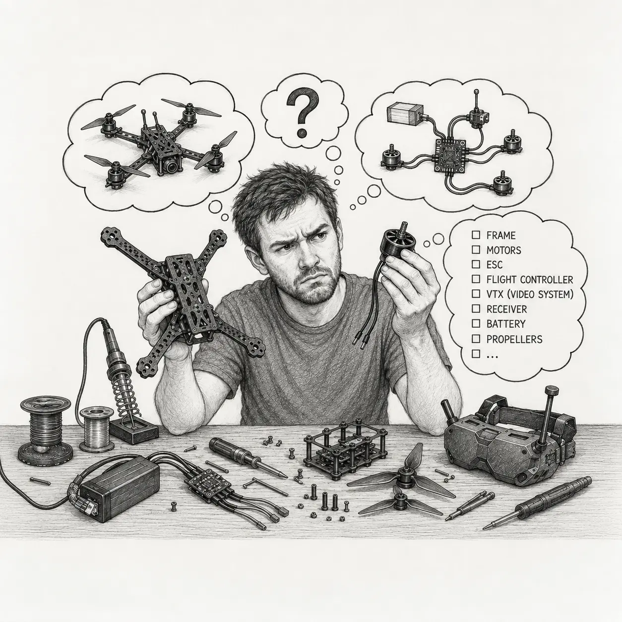 Building FPV drone: What Parts Do You Need?