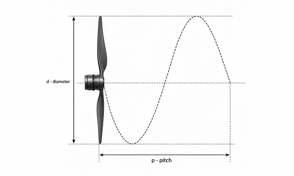 Propeller pitch