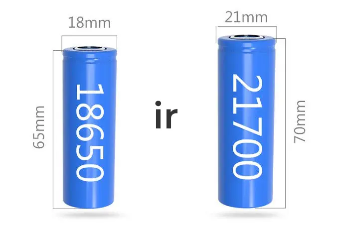 18650 ir 21700 celes