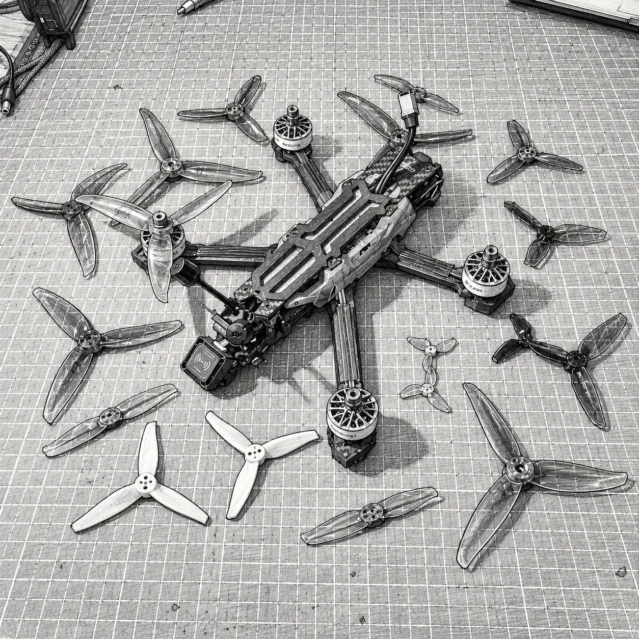 FPV propellers: a complete guide to choosing the right ones