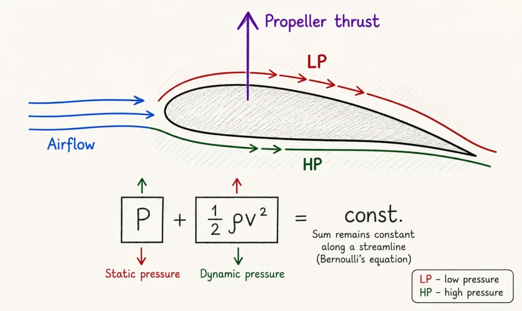Propeller thrust